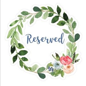 Reserved for SHIRLEY
